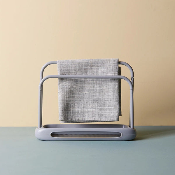 Storage Rack Kitchen Storage Holder Dish Towel Holder Dishcloth Rack Organizer Pool Dishcloth Drying Rack Sink Rag Holder Towel (1 Pc)