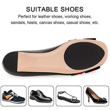 Non-slip Shoe Pads Rubber Shoe Sole Protector Pads Self-adhesive Shoe Grips Pads Stickers Non Skid For Ladies Shoes High Heels Boots (4 pc)