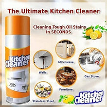 Multipurpose Bubble Foam Cleaner Kitchen Cleaner Spray Oil  Grease Stain Remover Chimney Cleaner Spray Bubble Cleaner All Purpose Foam Degreaser Spray (500 Ml)